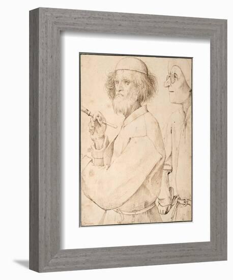 The Painter And the Buyer-Pieter Bruegel the Elder-Framed Giclee Print