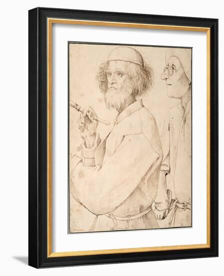 The Painter And the Buyer-Pieter Bruegel the Elder-Framed Giclee Print