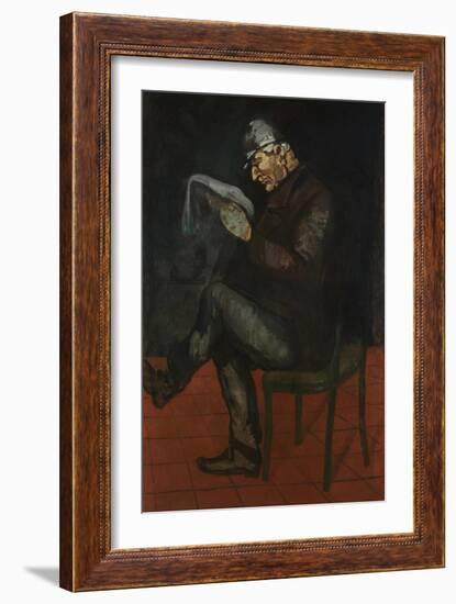 The Painter's Father, Louis-Auguste Cézanne, Ca 1865-Paul Cézanne-Framed Giclee Print