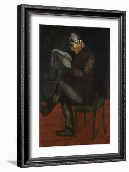 The Painter's Father, Louis-Auguste Cézanne, Ca 1865-Paul Cézanne-Framed Giclee Print