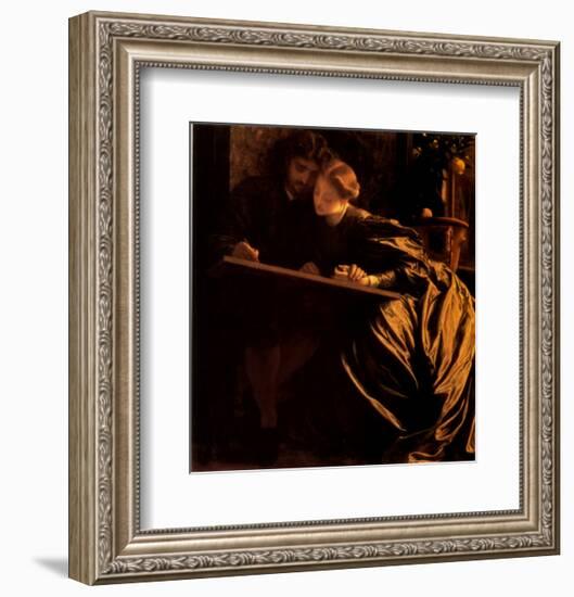 The Painter’s Honeymoon, 1864-Frederick Leighton-Framed Art Print