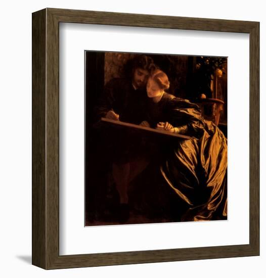 The Painter’s Honeymoon, 1864-Frederick Leighton-Framed Art Print