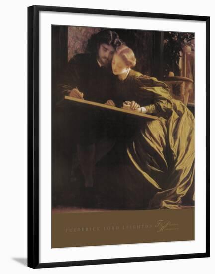 The Painter’s Honeymoon, 1864-Frederick Leighton-Framed Art Print