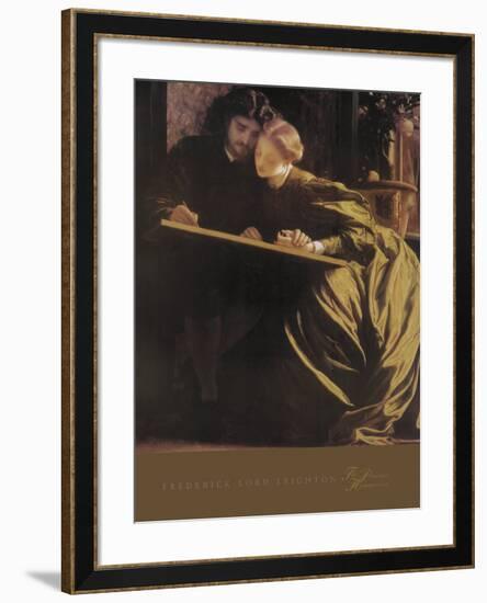 The Painter’s Honeymoon, 1864-Frederick Leighton-Framed Art Print