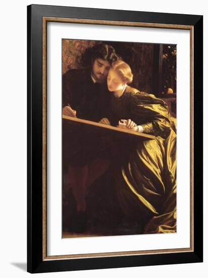 The Painter's Honeymoon-Frederick Leighton-Framed Art Print