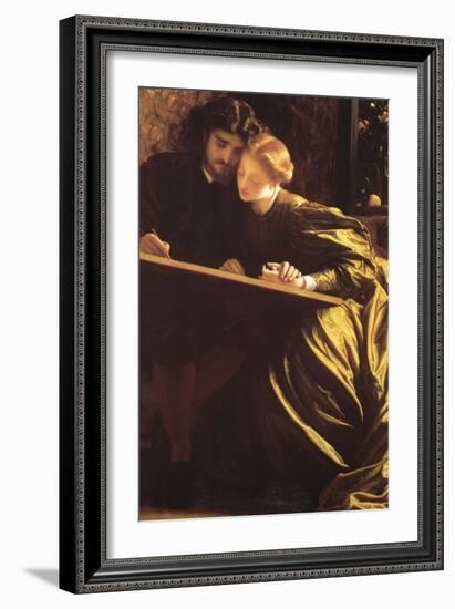 The Painter's Honeymoon-Frederick Leighton-Framed Art Print