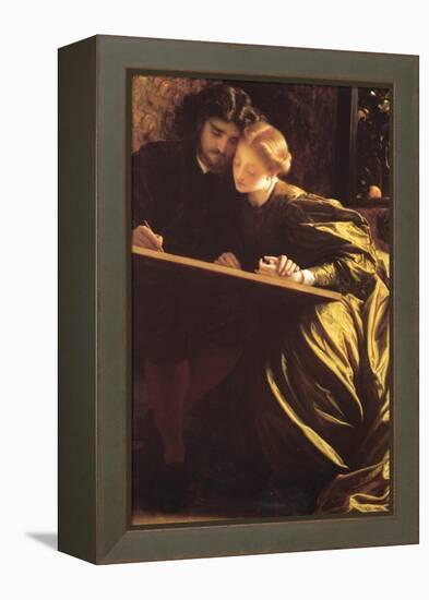 The Painter's Honeymoon-Frederick Leighton-Framed Stretched Canvas