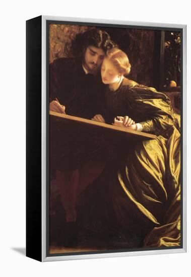 The Painter's Honeymoon-Frederick Leighton-Framed Stretched Canvas