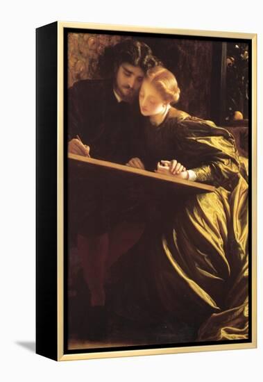 The Painter's Honeymoon-Frederick Leighton-Framed Stretched Canvas