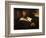 The Painter's Self-Portrait Wounds. (Oil on Canvas, 1866)-Gustave Courbet-Framed Giclee Print