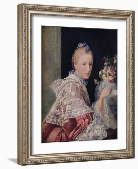 'The Painter's Wife', 1760-Allan Ramsay-Framed Giclee Print