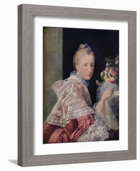 'The Painter's Wife', 1760-Allan Ramsay-Framed Giclee Print