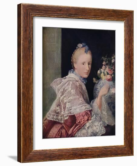 'The Painter's Wife', 1760-Allan Ramsay-Framed Giclee Print