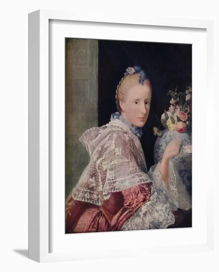 'The Painter's Wife', 1760-Allan Ramsay-Framed Giclee Print