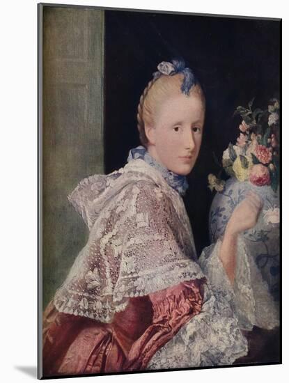 'The Painter's Wife', 1760-Allan Ramsay-Mounted Giclee Print