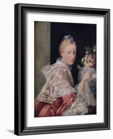 'The Painter's Wife', 1760-Allan Ramsay-Framed Giclee Print