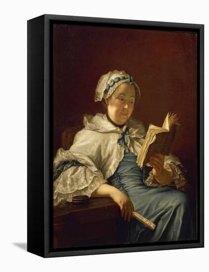 The Painter's Wife Reading, 1758-Donatello-Framed Premier Image Canvas