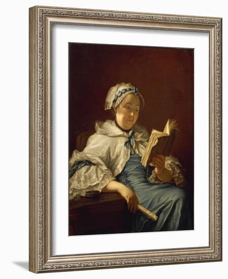 The Painter's Wife Reading, 1758-Donatello-Framed Giclee Print