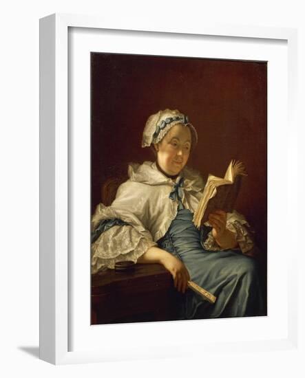 The Painter's Wife Reading, 1758-Donatello-Framed Giclee Print