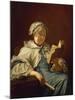 The Painter's Wife Reading, 1758-Donatello-Mounted Giclee Print