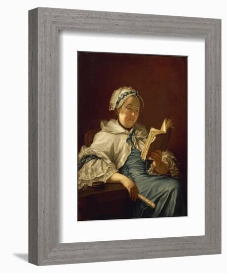 The Painter's Wife Reading, 1758-Donatello-Framed Giclee Print