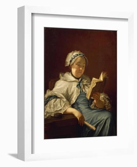 The Painter's Wife Reading, 1758-Donatello-Framed Giclee Print