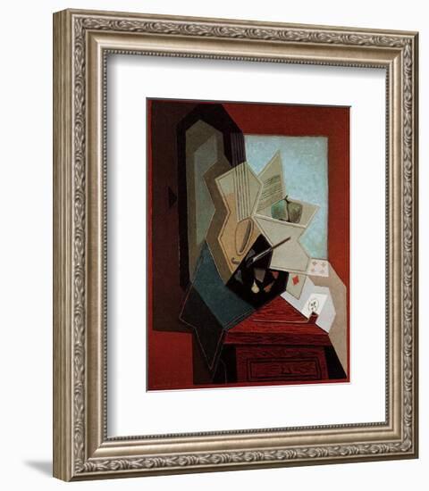 The Painter's Window-Juan Gris-Framed Art Print