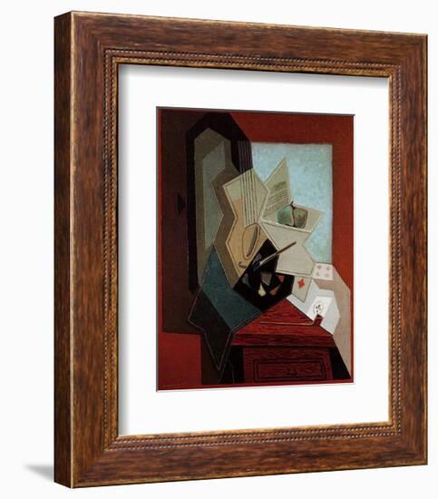 The Painter's Window-Juan Gris-Framed Art Print