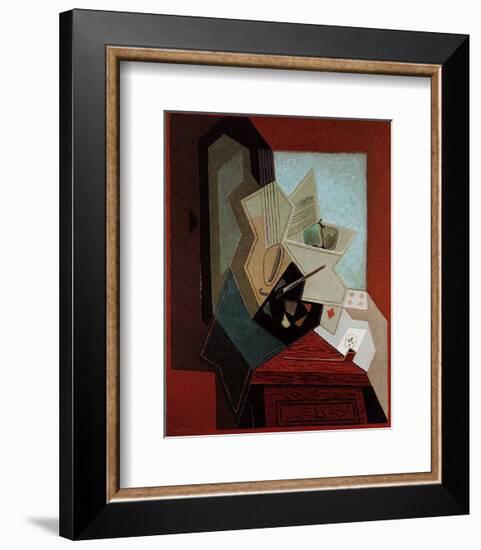 The Painter's Window-Juan Gris-Framed Art Print