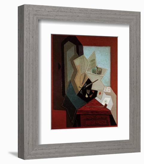 The Painter's Window-Juan Gris-Framed Art Print