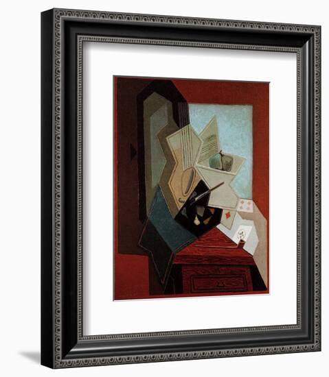 The Painter's Window-Juan Gris-Framed Art Print