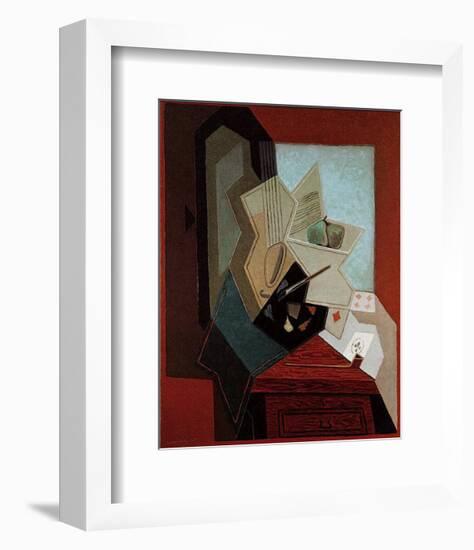 The Painter's Window-Juan Gris-Framed Art Print