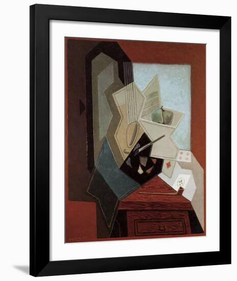 The Painter’s Window-Juan Gris-Framed Art Print