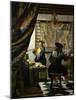 The Painter (Vermeer's Self-Portrait) and His Model as Klio-Johannes Vermeer-Mounted Giclee Print