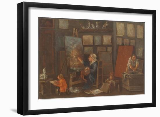 The Painter-Pietro Longhi-Framed Giclee Print