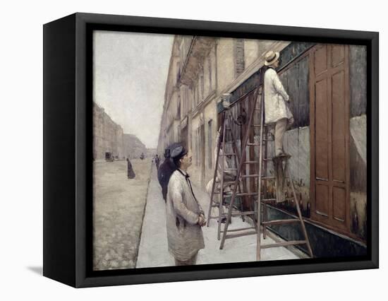 The Painters, 1877-Gustave Caillebotte-Framed Premier Image Canvas