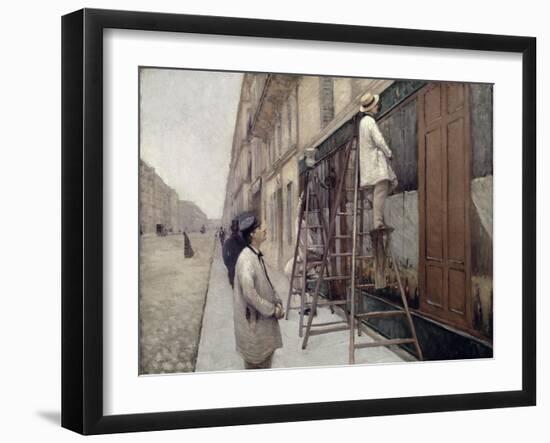 The Painters, 1877-Gustave Caillebotte-Framed Giclee Print