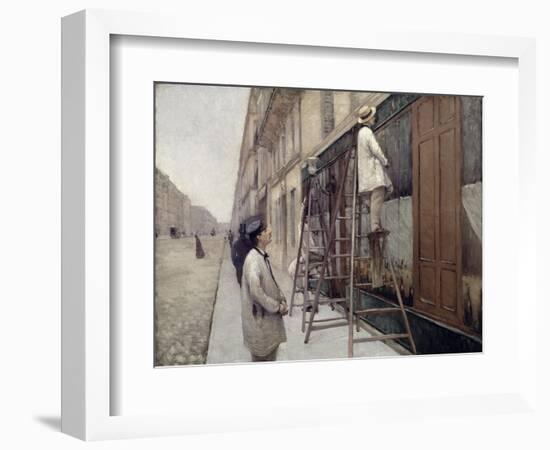 The Painters, 1877-Gustave Caillebotte-Framed Giclee Print