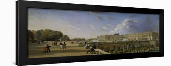 The Palace and Terrace at Versailles, C.1825-35-William Cowen-Framed Giclee Print