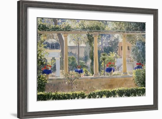 The Palace Garden, 2012-Lucy Willis-Framed Giclee Print