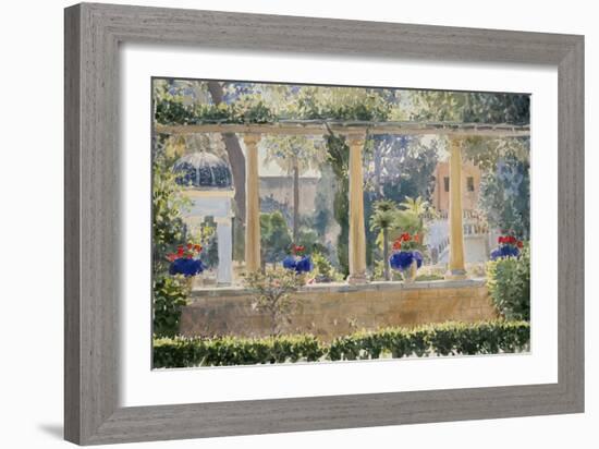 The Palace Garden, 2012-Lucy Willis-Framed Giclee Print