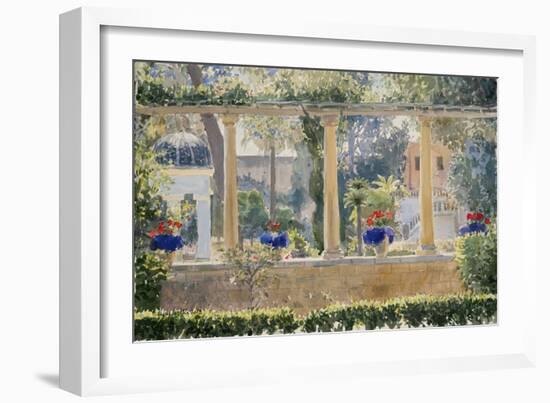 The Palace Garden, 2012-Lucy Willis-Framed Giclee Print