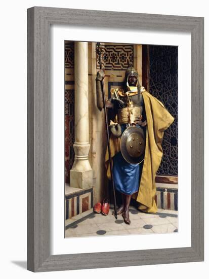 The Palace Guard, 1892-Ludwig Deutsch-Framed Giclee Print