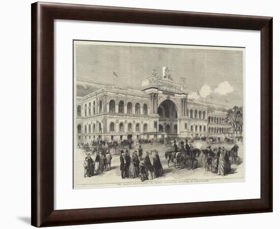 The Palace of Industry, or French Exhibition Building, at Paris-null-Framed Giclee Print