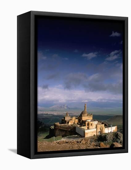 The Palace of Isak Pasa, Begun in 1685, Dogubeyazit, Armenia, Anatolia, Turkey-Adam Woolfitt-Framed Premier Image Canvas