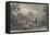 The Palace of Laeken, Brussels, the Residence of the Late King Leopold-null-Framed Premier Image Canvas