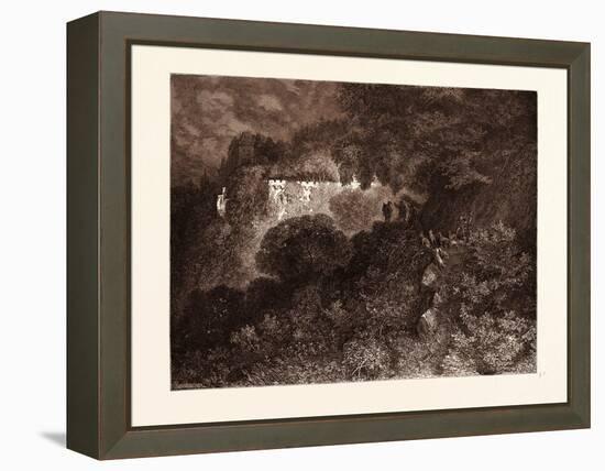 The Palace of Sleep-Gustave Dore-Framed Premier Image Canvas