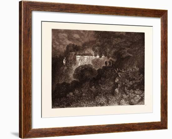 The Palace of Sleep-Gustave Dore-Framed Giclee Print