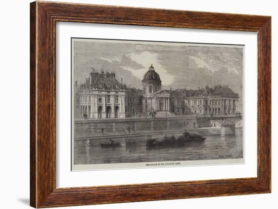 The Palace of the Institute, Paris-Felix Thorigny-Framed Giclee Print