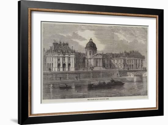 The Palace of the Institute, Paris-Felix Thorigny-Framed Giclee Print